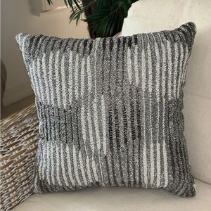 Gorgeous Pier One Heavily Beaded Contemporary Modern Throw Pillow
